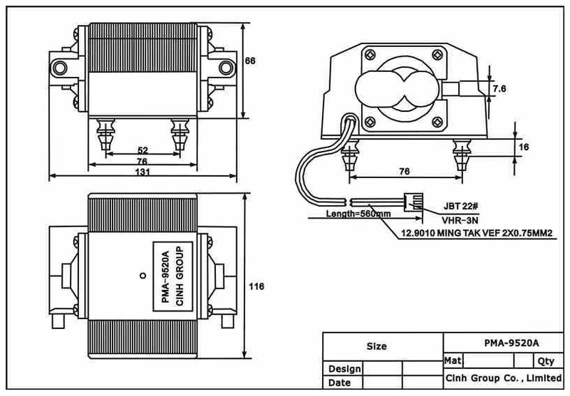 EMC ACO-9520A Massage Chair Airbag Pump gallery