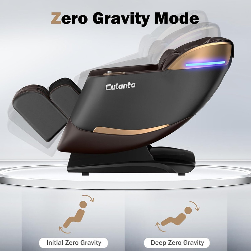 Massage Chair Full Body, Zero Gravity Sl-Track Shiatsu Massage Recliner Chair wi gallery