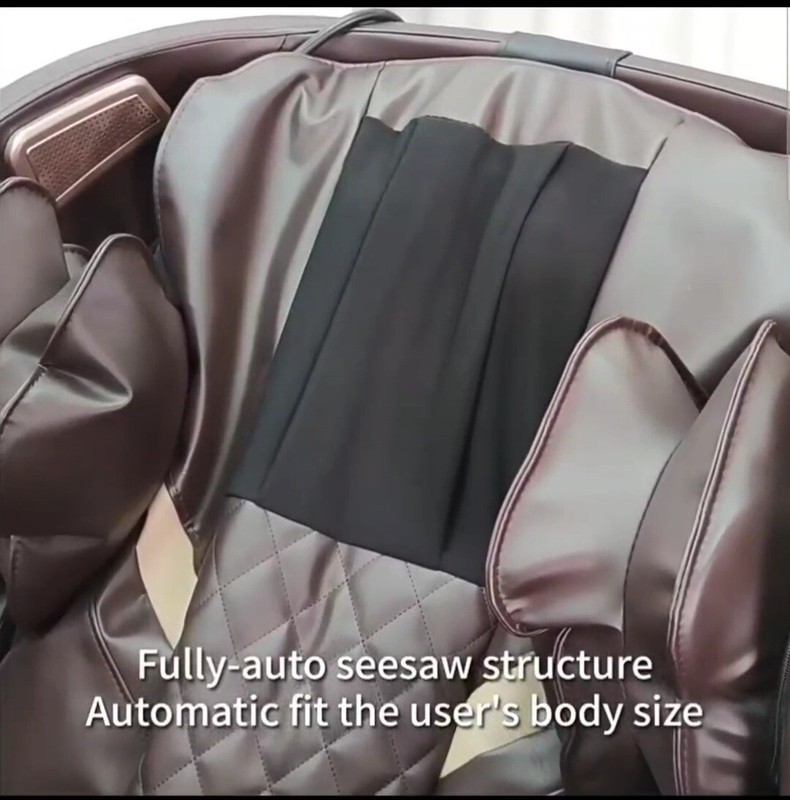 Luxury Full Body 8D Zero Gravity Massage Chair Heating Head Foot 180° Bluetooth gallery