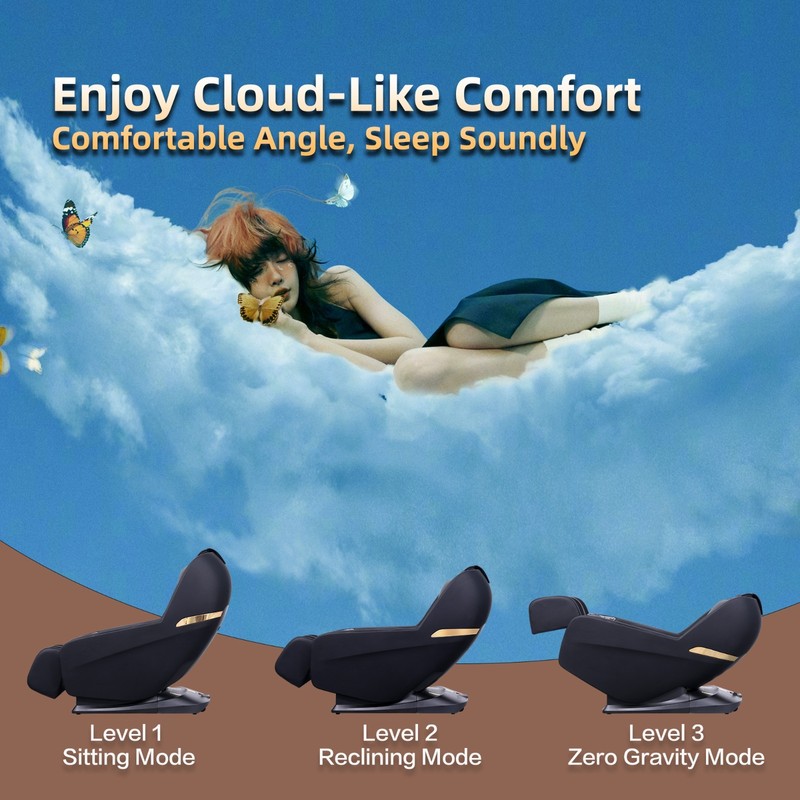 Zero Gravity Massage Chair Full Body Massage Chair w/ Auto Modes Airbag Massage gallery