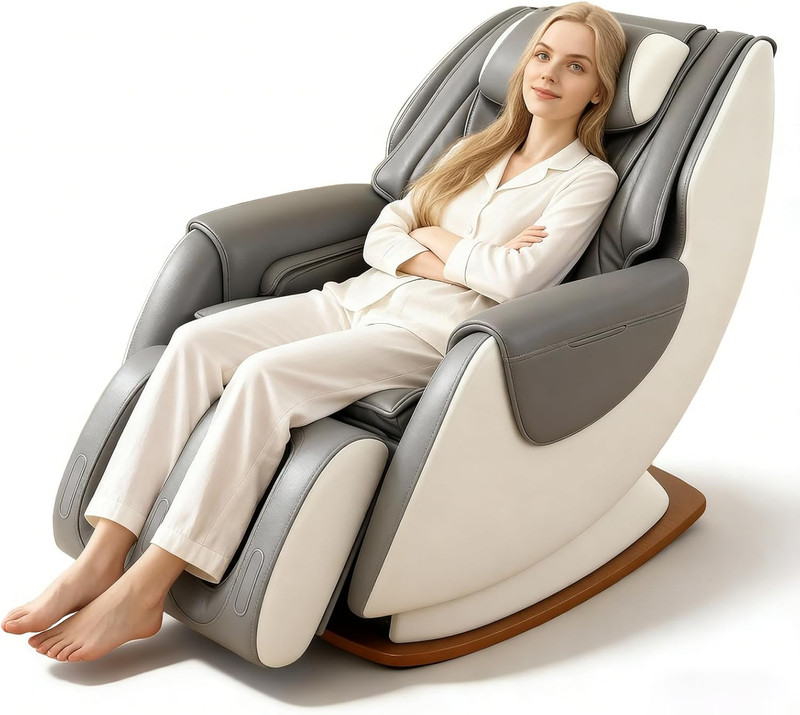 2026 Full Body Massage Chair with Shiatsu, Heat, Zero Gravity & Remote Control