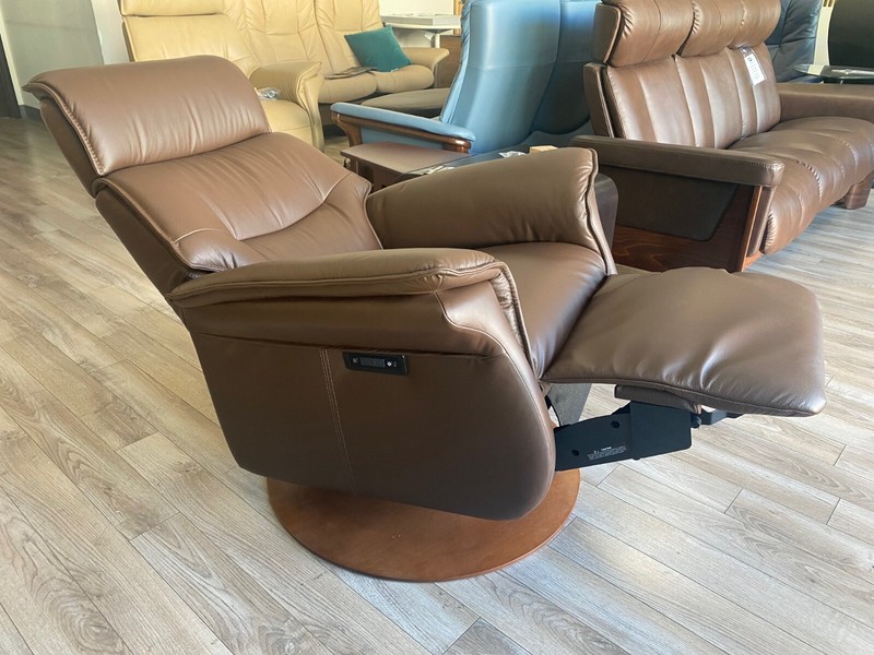 IMG Sedona Ergo Lift Chair Recliner - Large Relaxer - 2 motor Chocolate Leather gallery
