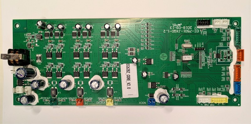 Cozzia CZ-711 Qi SE Chair Massage Mechanism PCB, Electronic Board 7610B-MCPC