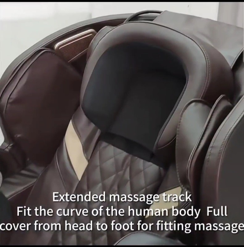 Luxury Full Body 8D Zero Gravity Massage Chair Heating Head Foot 180° Bluetooth gallery