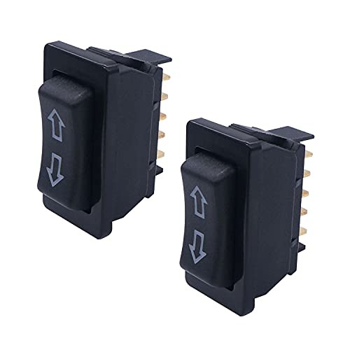 2Pcs 5 Pin Car Window Switch 12V 20A Control Power Window Lift RV Slide Out gallery