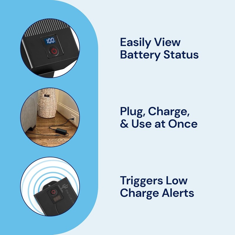 ✅ The Blue Cactus Universal Battery Pack for Reclining Furniture w/ LCD Display gallery