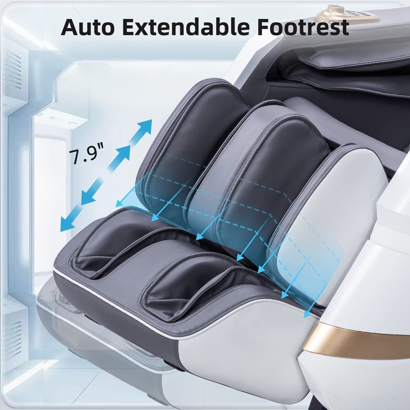 Zero Gravity MassamMAX MT339 4D Massage Chair, Electric Extendable Footrest gallery