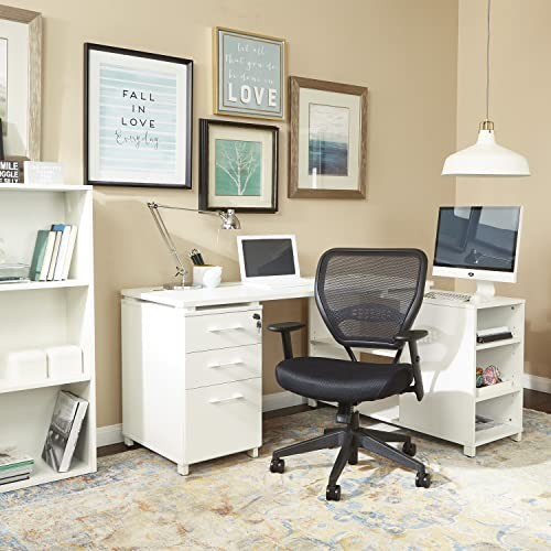 SPACE Air Grid Mid-Back Swivel Chair, Black, 20-1/2 x 19-1/2 x 42h Dark AirGrid gallery