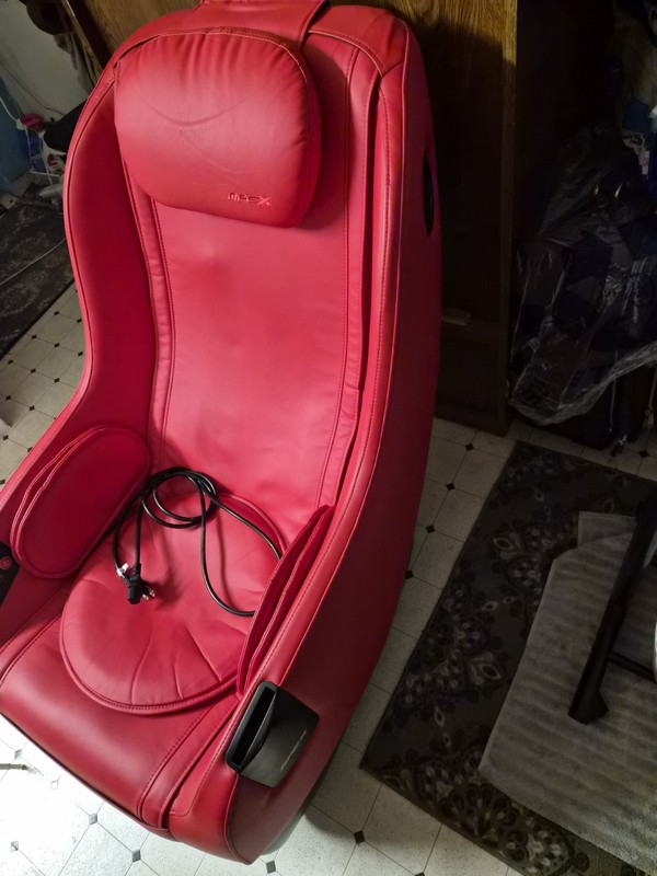 Apex iCozy Massage Chair - Red gallery