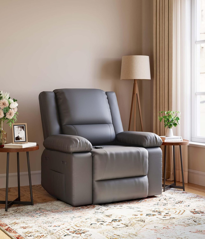 Electric Power Lift Recliner Chair with Heat & Massage for Elderly Comfort gallery