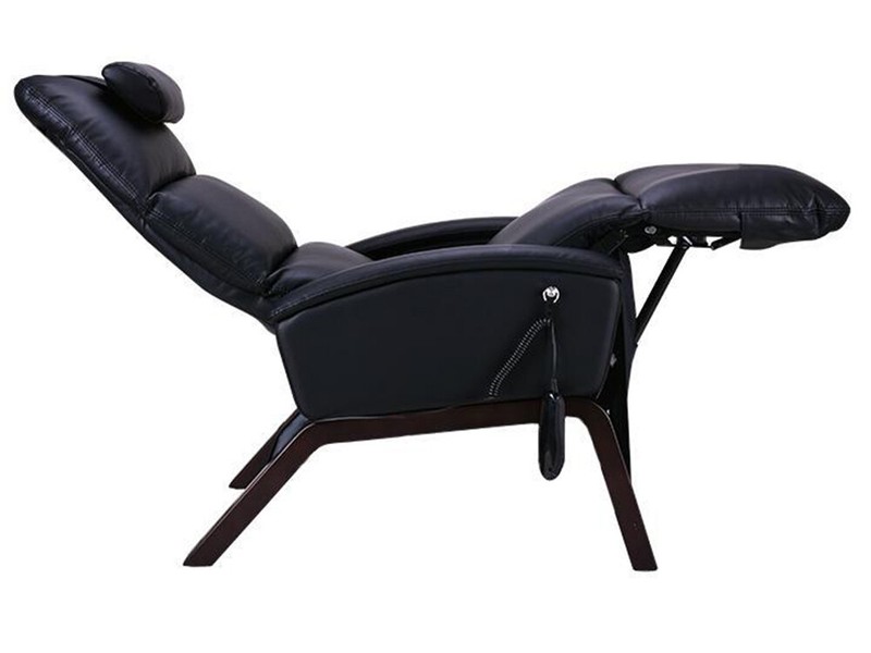 Svago SV200 Electric Power Zero Gravity Recliner Chair Black Faux Leather Vinyl