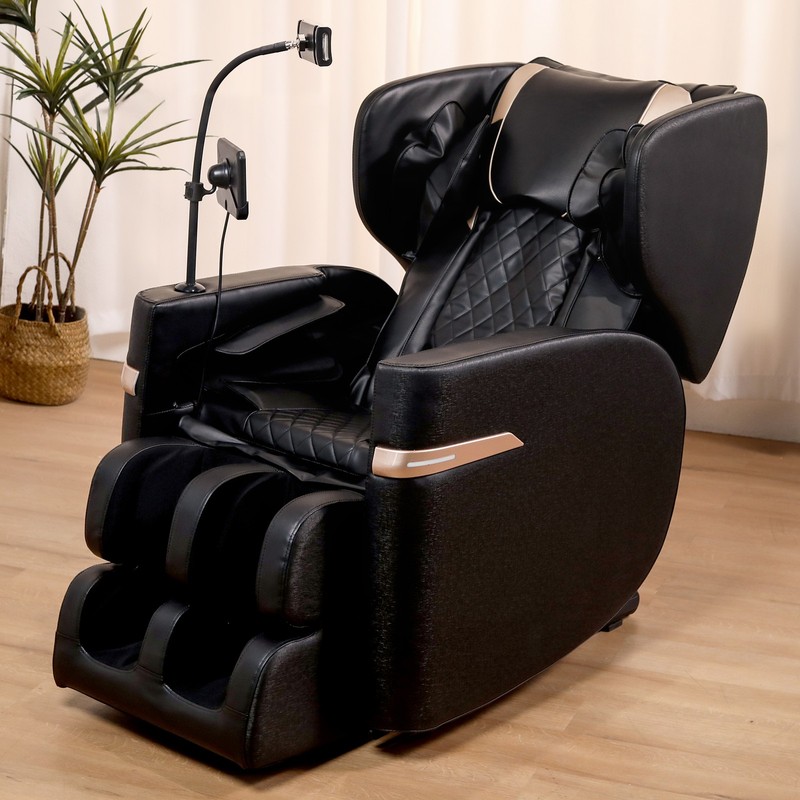 2026 Smart Massage Chair L Track Zero Gravity Full Body Heat Pain Relief
