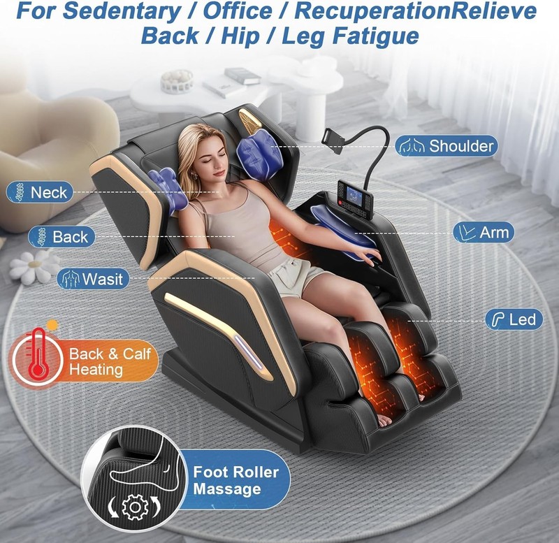 Massage Chair Full Body, Zero Gravity Massage Chair 2026 for Back Fatigue gallery