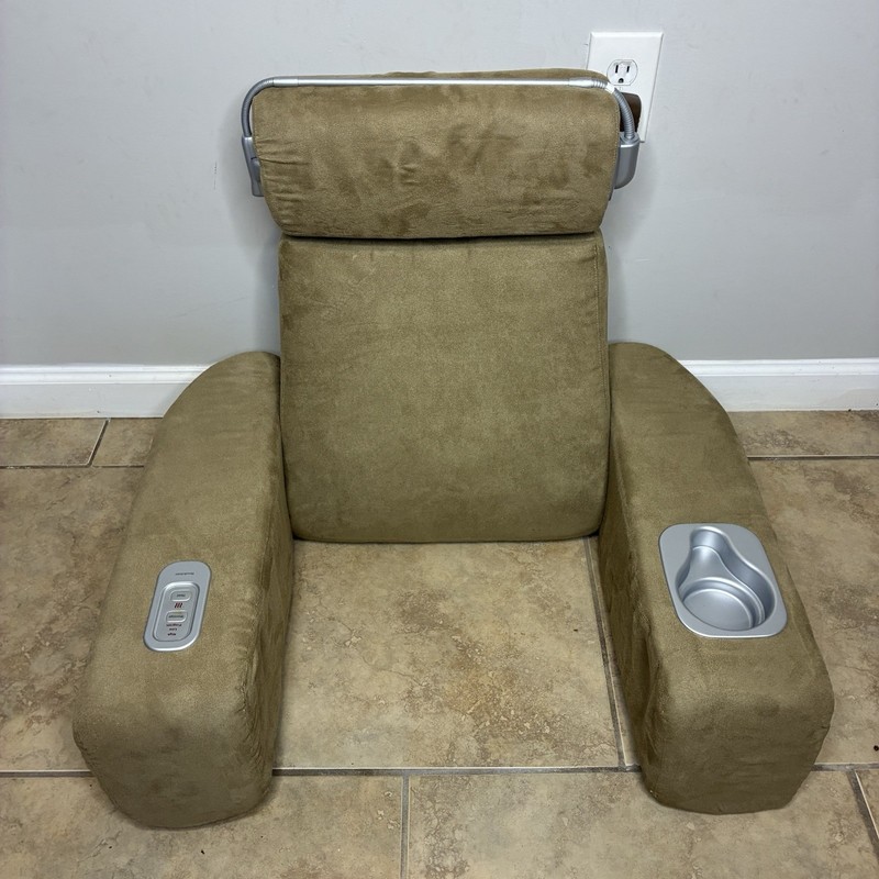Brookstone Foldable Massaging Bed Rest gallery
