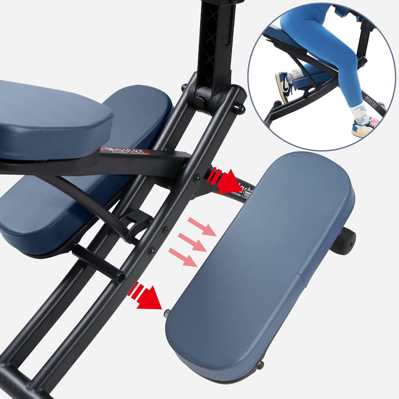 Master Massage Rio Portable Massage Chair - Royal Blue, Lightweight 24 Lbs, Alum gallery