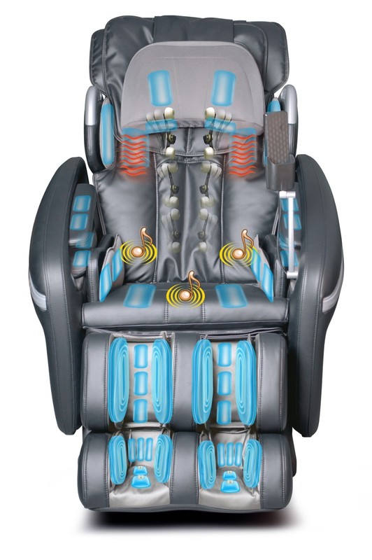 Black Osaki OS-7200H Executive Zero Gravity Massage Chair Recliner with Heat gallery