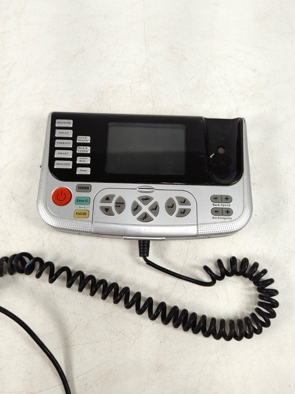OEM Cozzia 16027 Zero Gravity Shiatsu Massage Chair Control Panel ONLY FOR PARTS