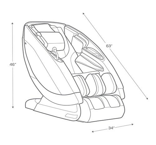 Super Novo Zero Gravity Massage Chair Recliner by Human Touch gallery