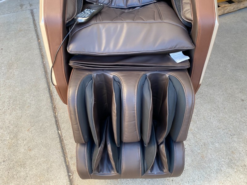 Brown Osaki OS-Pro Omni Massage Chair 2-Stage Zero Gravity Recliner #4 gallery