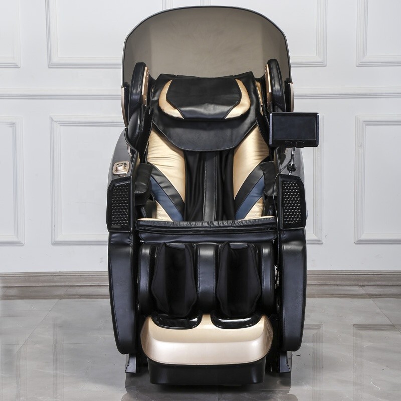 LEERCON 2023 China Luxury Black SL Track Heated Body Scan Zero Gravity Roller 4D gallery