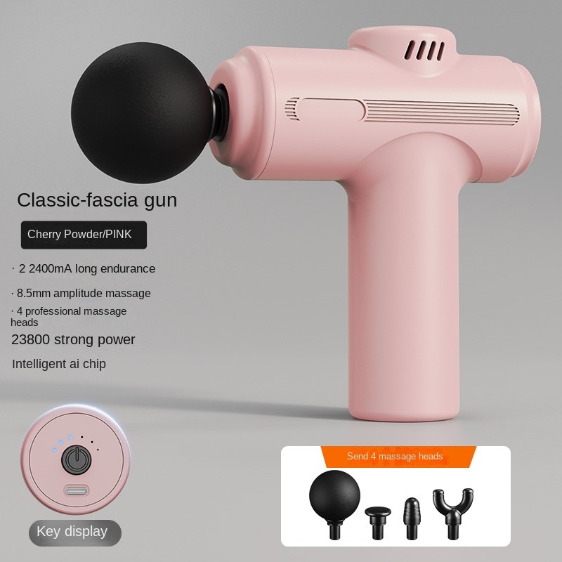 Home Use Muscle Massage Gun, Electric Massager for Women, USB Rechargeable Mini gallery