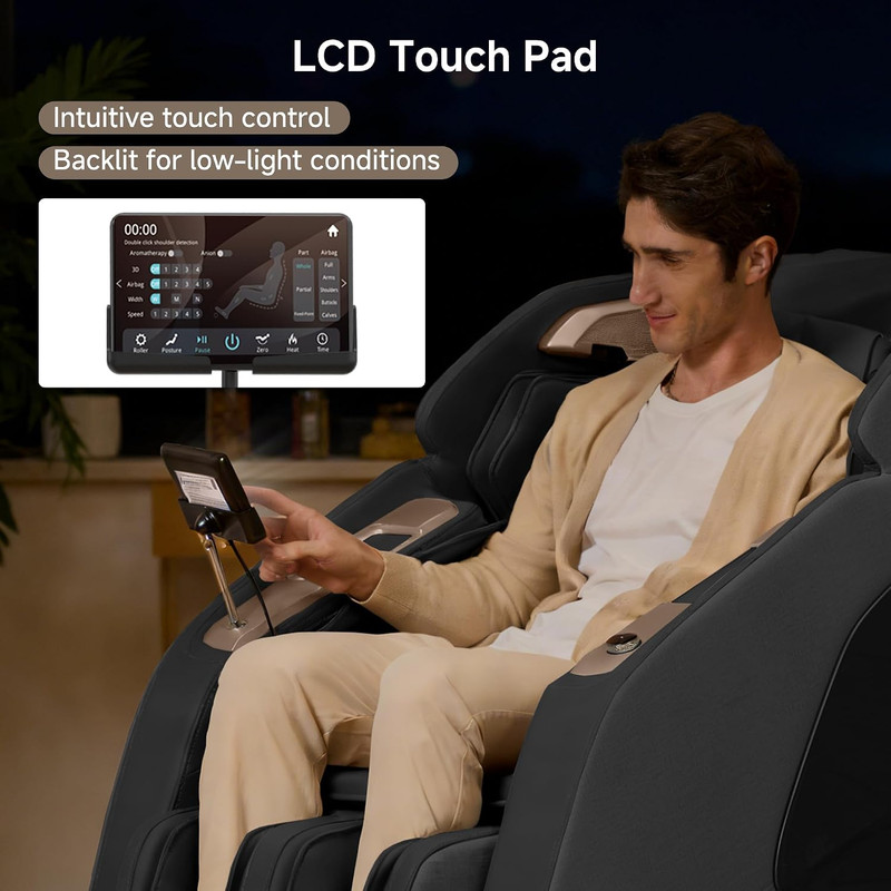 4D Zero Gravity Massage Chair - Full Body Relaxation with 20 Auto Modes gallery