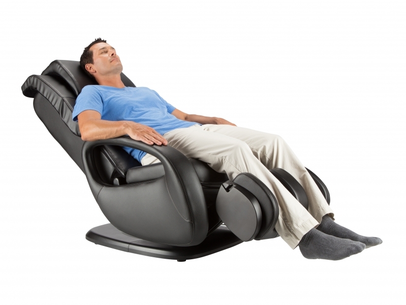 Showroom Human Touch WholeBody 7.1 Black Electric Robotic Massage Chair Recliner gallery