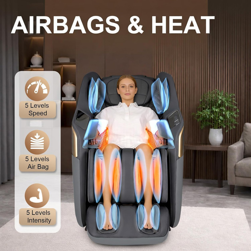 4D Full Body Zero Gravity Massage Chair for Ultimate Relaxation gallery