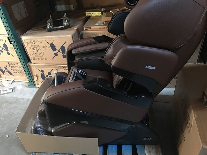 Open Box Model Brown Osaki Pro Cyber Zero Gravity Massage Chair Recliner gallery
