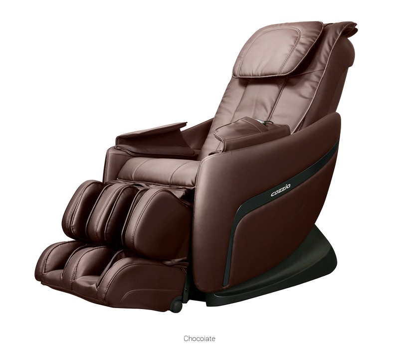 Cozzia CZ-328 Massage Chair Lay Out Recliner with Heat - Chocolate gallery