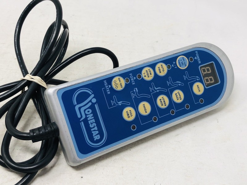Lonestar Electric Chair Recliner Wired Remote Control Replacement - 9 Pinhole