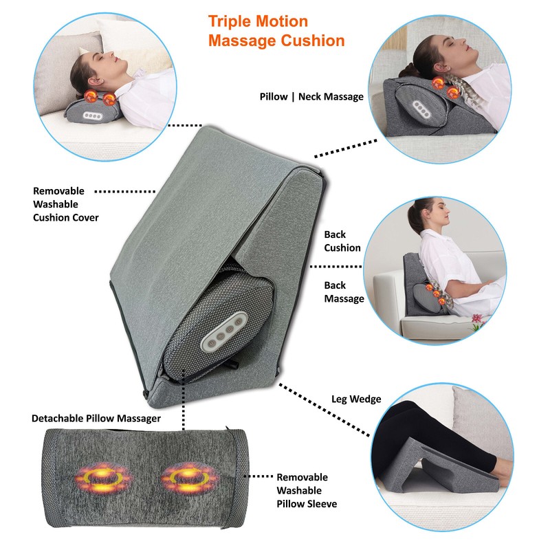 Carepeutic Triple Motion Massage Cushion KH381 gallery