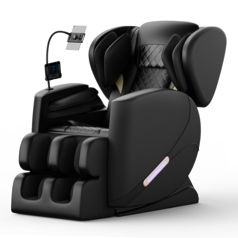 Zero Gravity Full Body Massage Chair Recliner w/ Air Pressure & Heat