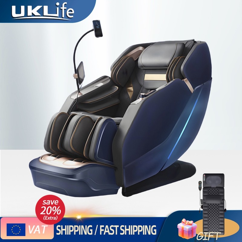 3 Years Warranty UKLife 4D Dual-core Upgrade Zero Gravity Airbag Massage Chair