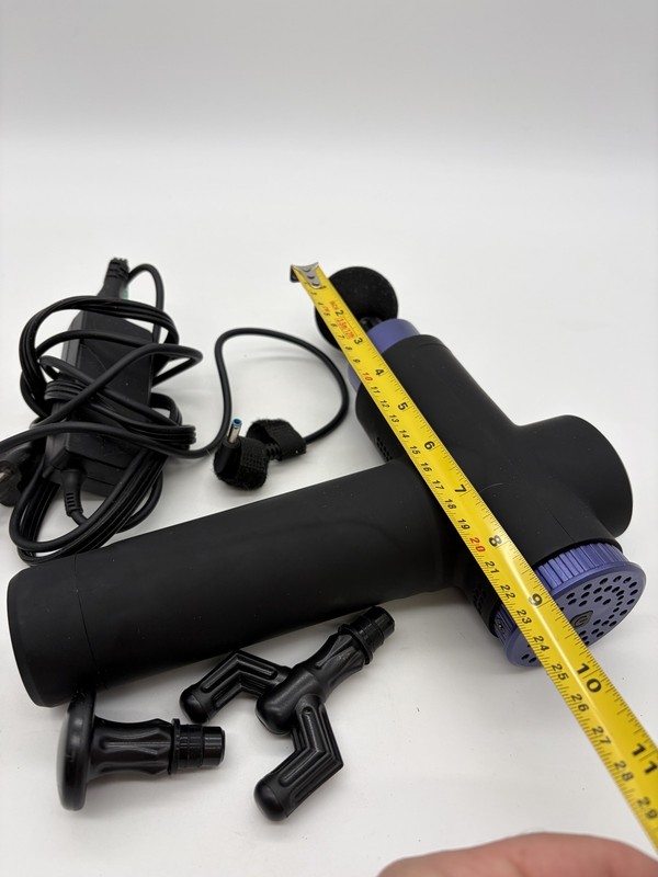 Percussion Massage Gun 5236 Muscle Therapy w/ 3 Attachments & ChargerH2-1 gallery