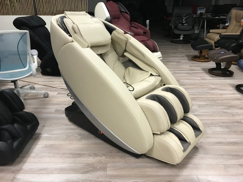 Human Touch Novo XT Full Body Zero Anti Gravity Massage Chair Recliner in Cream gallery