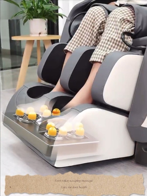 Luxury Full Body 8D Zero Gravity Massage Chair Heating Head Foot 180° Bluetooth gallery