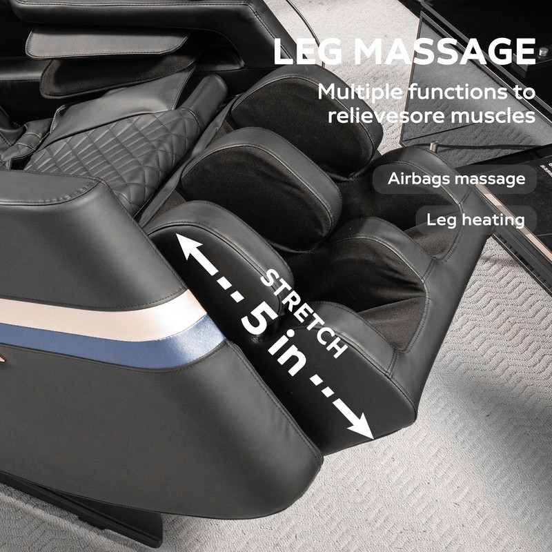 Full Body Massage Chair L Track Zero Gravity Shiatsu Massage recliner w/5 Modes gallery