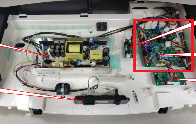 AmaMedic Osaki Hilux Massage Chair Main PCB, Electronic board, Main Board 8606B gallery