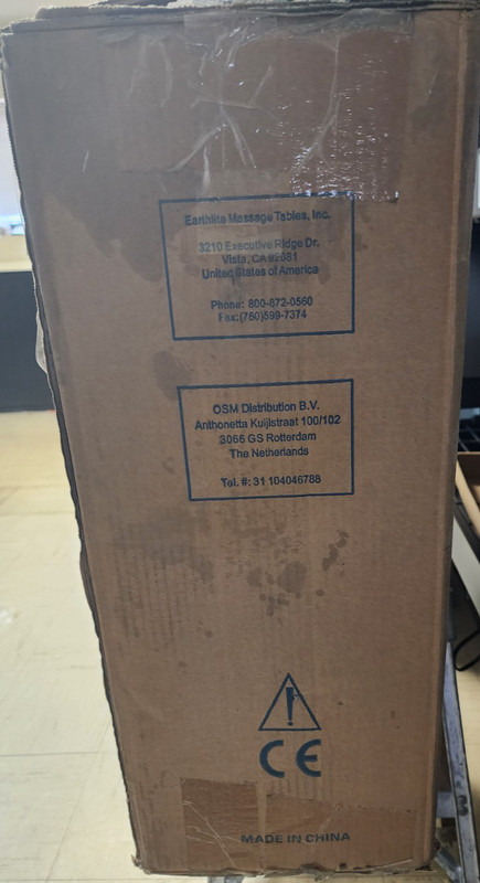 Earthlite Vortex Portable Massage Chair Package New Open Box gallery