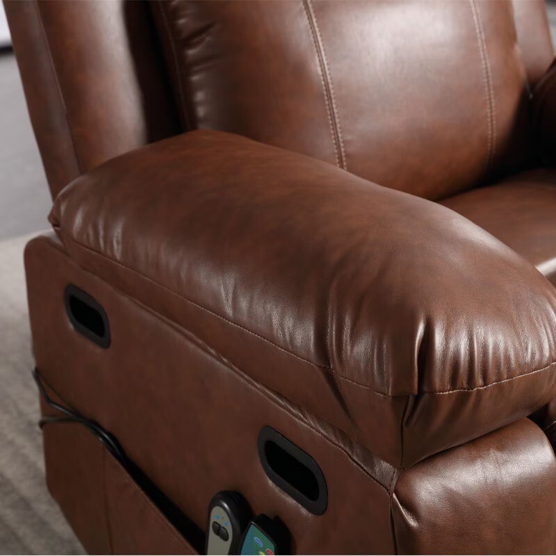 Electric Power Lift Recliner Chair Sofa Vibration Massage & Heat Remote Control gallery
