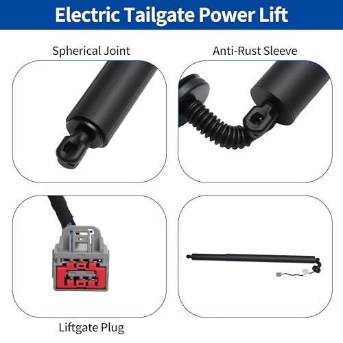 Rear Left Tailgate Power Lift Support for Dodge Durango 2011-2025 Rear gallery