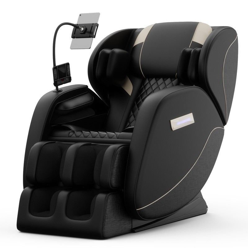 Full Body Air Pressure Shiatsu Massage Chair Recliner ZERO GRAVITY Foot Roller