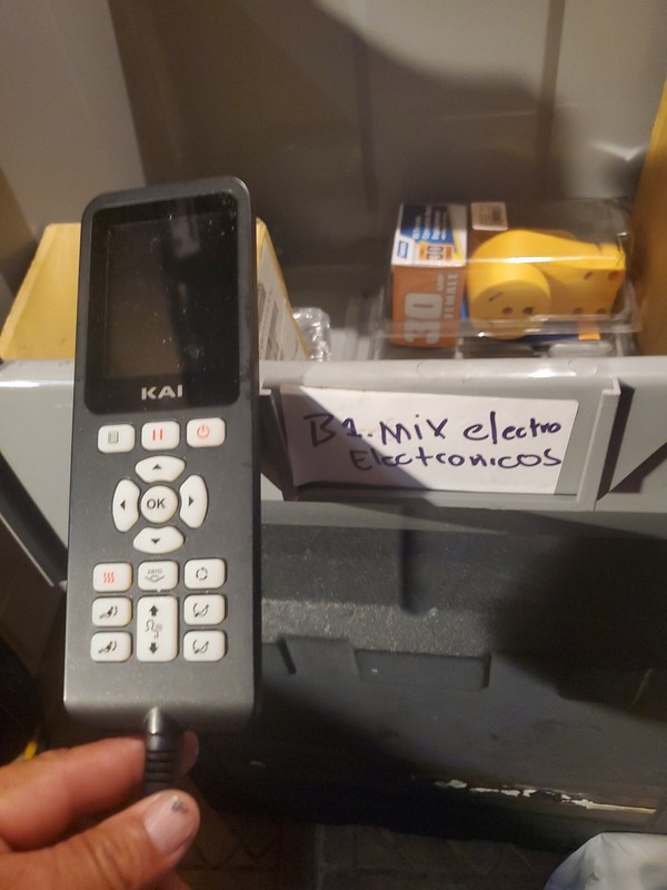 remote control for a KAI massage chair gallery