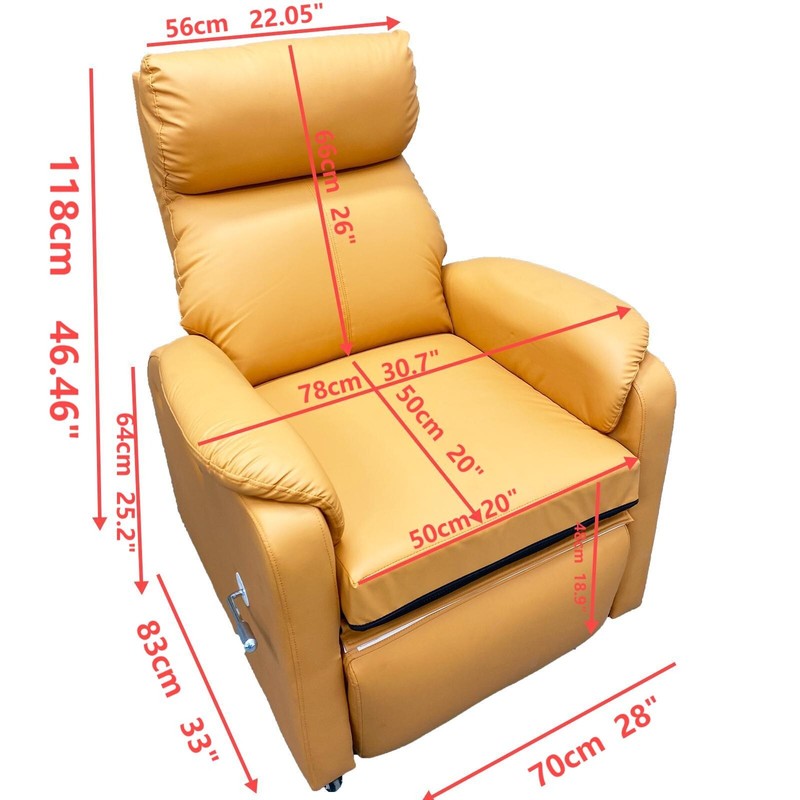 Beauty Massage Sofa Chair Recliner Chair Living Room Recliner Sofa with Wheels gallery