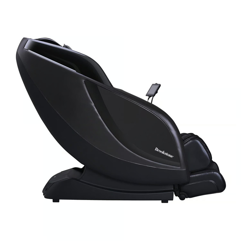 Brookstone BK 650 Reclining Massage Chair (Brown/Black) gallery