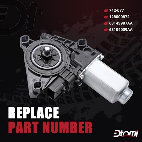 Window Regulator Motor, Power Window Lift Motor Compatible with Dodge Chrysler gallery