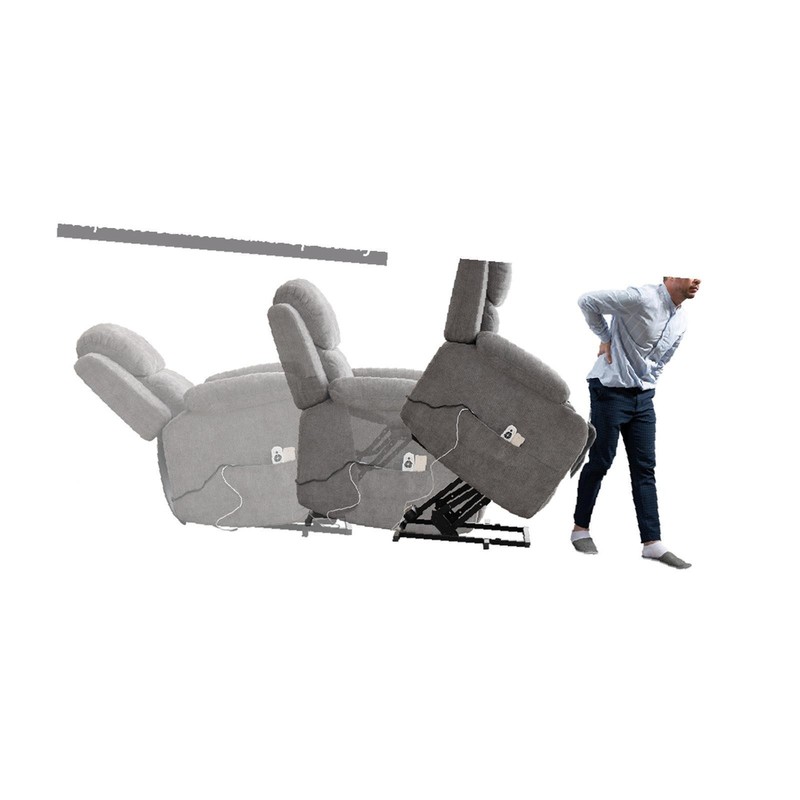Electric Lift Massage Recliner Chair with Heating Infinite Position Heavy Duty