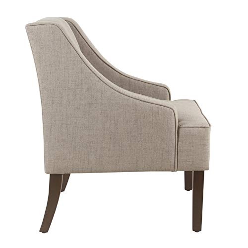 Home Decor | Upholstered Swoop Arm Accent Chair | Accent Chairs for Living gallery