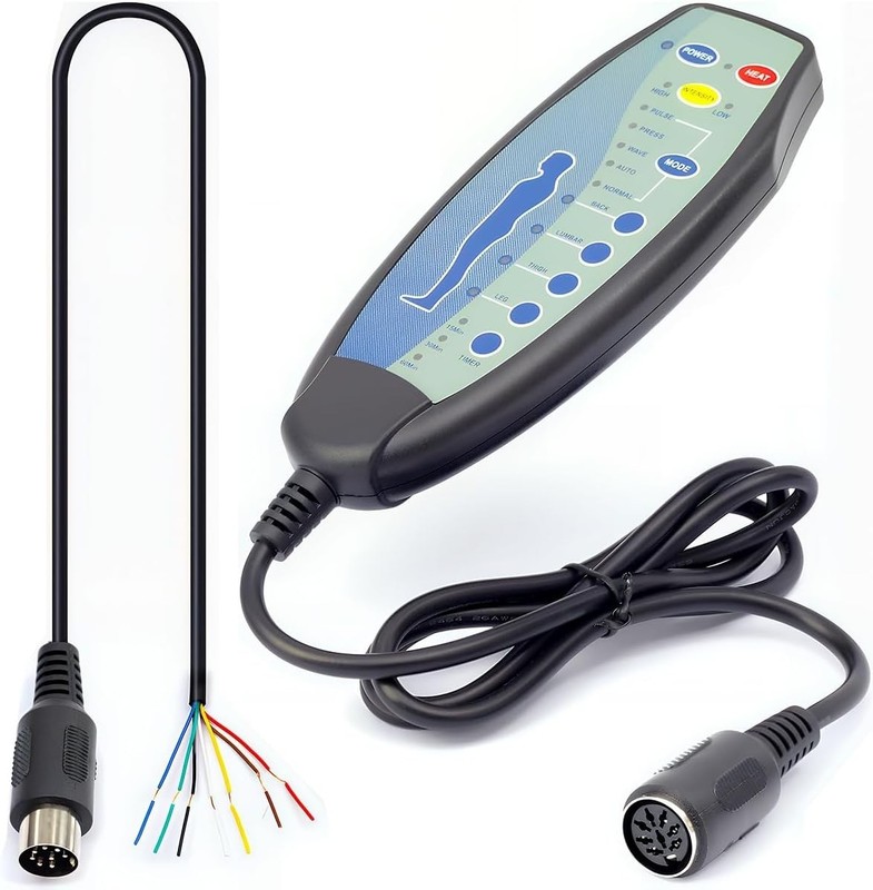 8 Female Pin Hand Remote Control for Massage Power Lift Recliner Chair DN-03 ... gallery